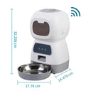 Automatic Pet Feeder WiFi Smart Food Dispenser Cat Dog Bowl