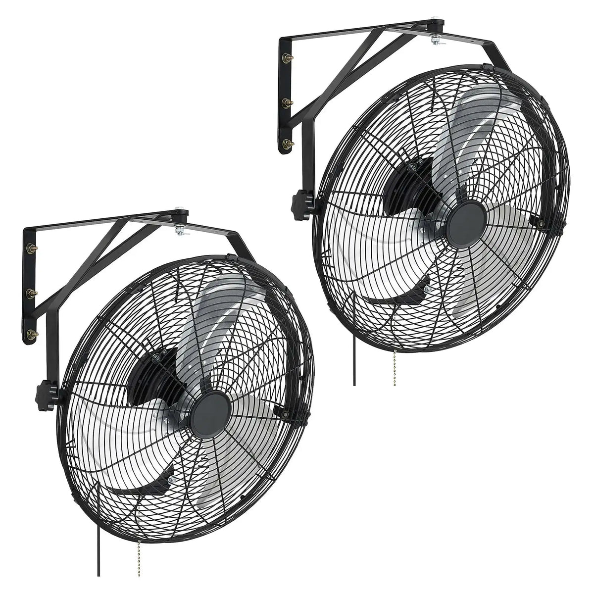 SucceBuy Wall Mount Fan inch Wall Mounted Hanging Fan Adjustable — product view 1