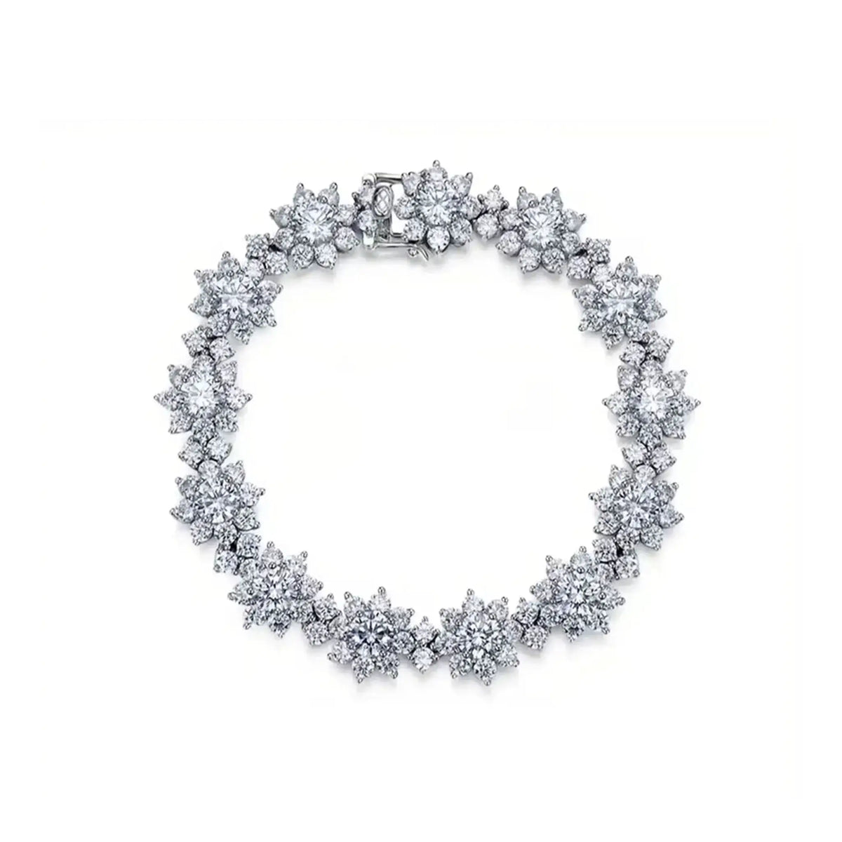 Moissanite Jewelry in Sterling Silver LYEE — product view 6