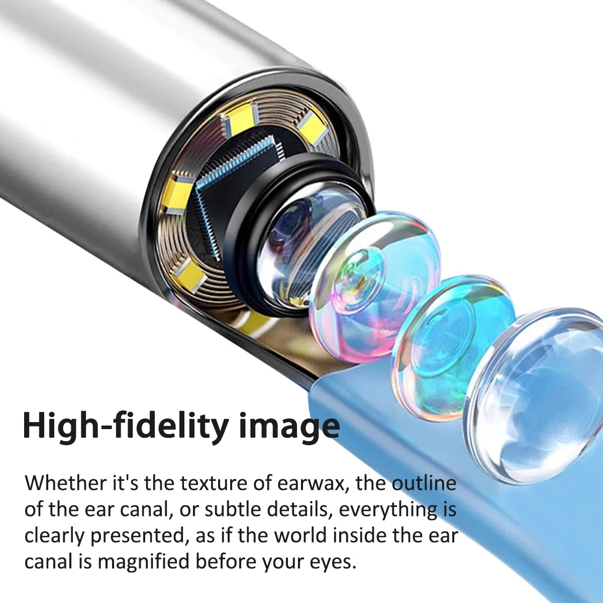 Visual Ear Wax Cleaning Camera