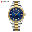 Men's Stainless Steel Business Watch Luxury Timepiece
