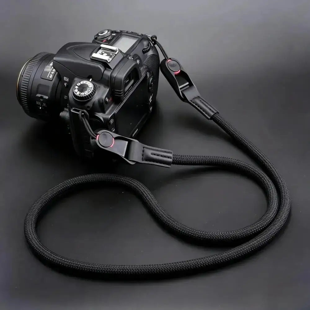 Quick Release Round Rope Camera Strap Fast Detachable Shoulder Strap for DSLR Mirrorless Camera Adjustable Camera Neck Strap
