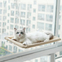 Cat Hammock Bed: Sunny Window Seat Kitten Climbing Frame