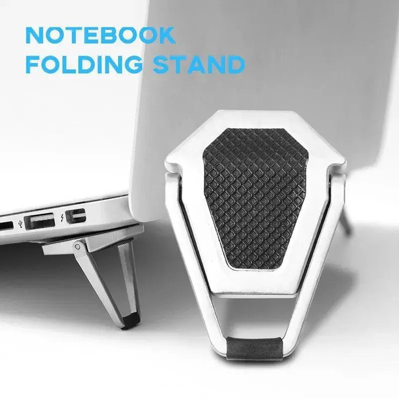 Metal Laptop Stand for Stylish Cooling and Ergonomic Support