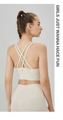 Breathable Sports Bra for Yoga Workouts