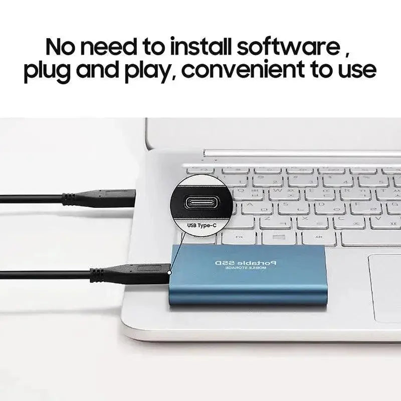 High Speed Portable External Hard Drive For Data Transfer