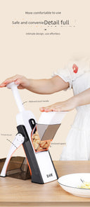 Gold Kitchen Chopping Artifact Multi-Functional Grater Slicer