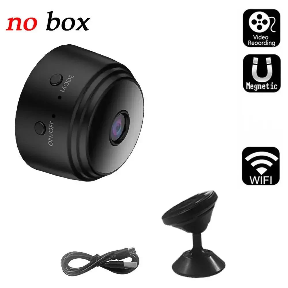 1080P HD WiFi Mini Camera With Motion Detection 360 Rotation
