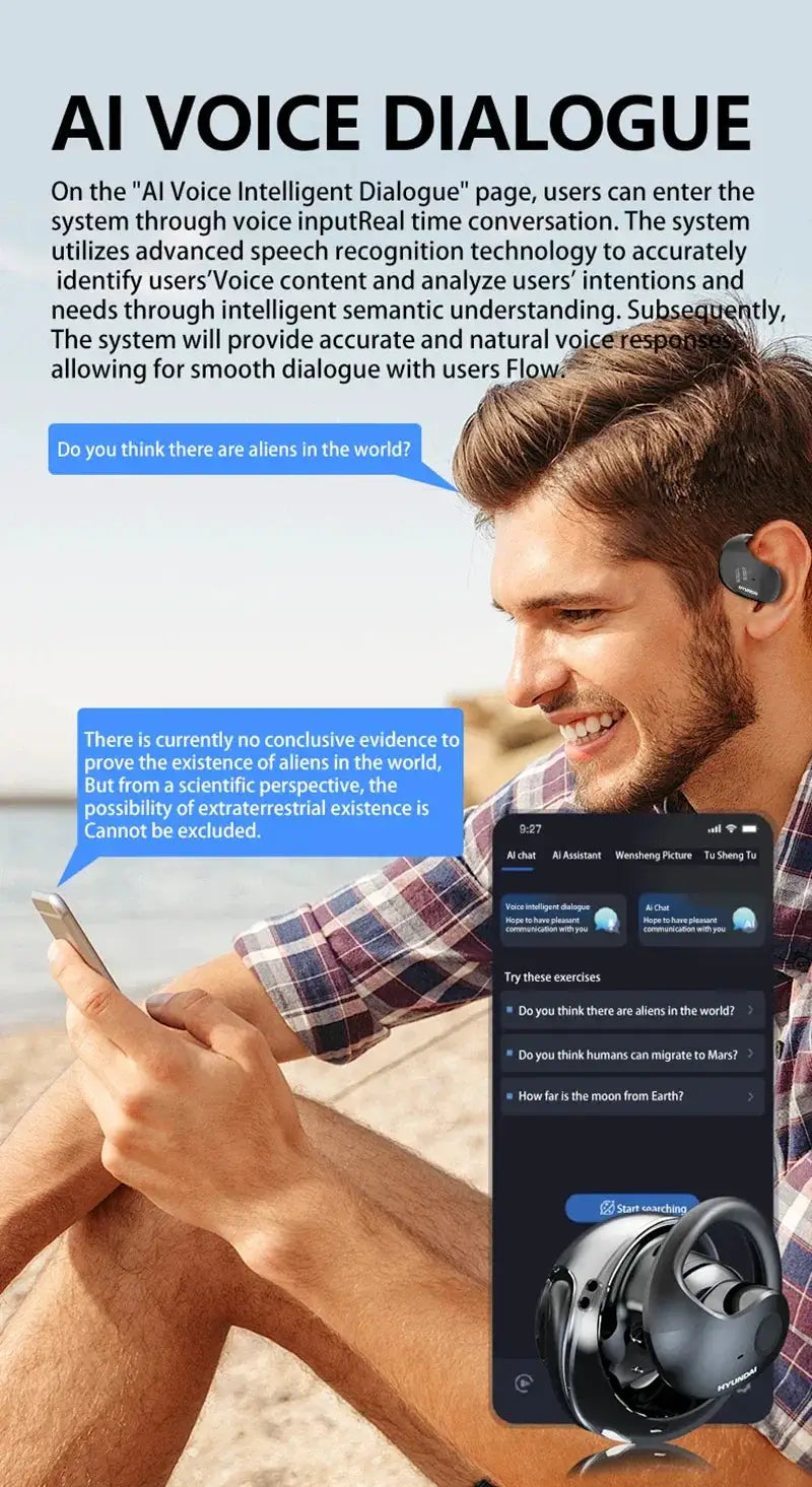 Real Time AI Translation Earbuds Travel Languages — product view 16