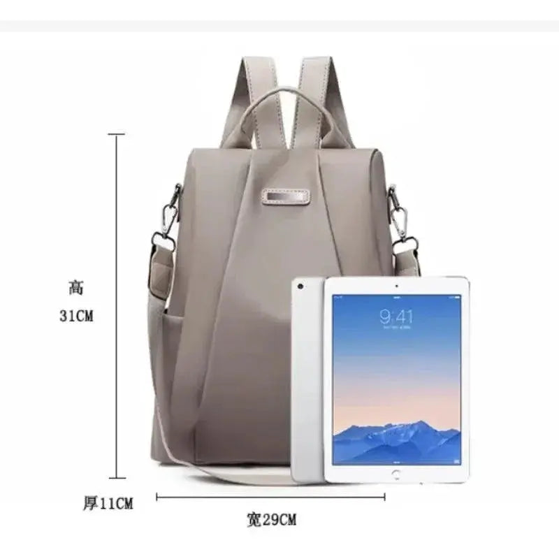 Stylish Waterproof Anti Theft Backpack Women Large Capacity