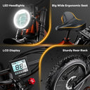 Cybervelo 20 Inch Fat Tire Foldable Ebike