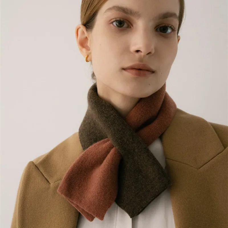 Wool Thermal Knit Winter Scarf