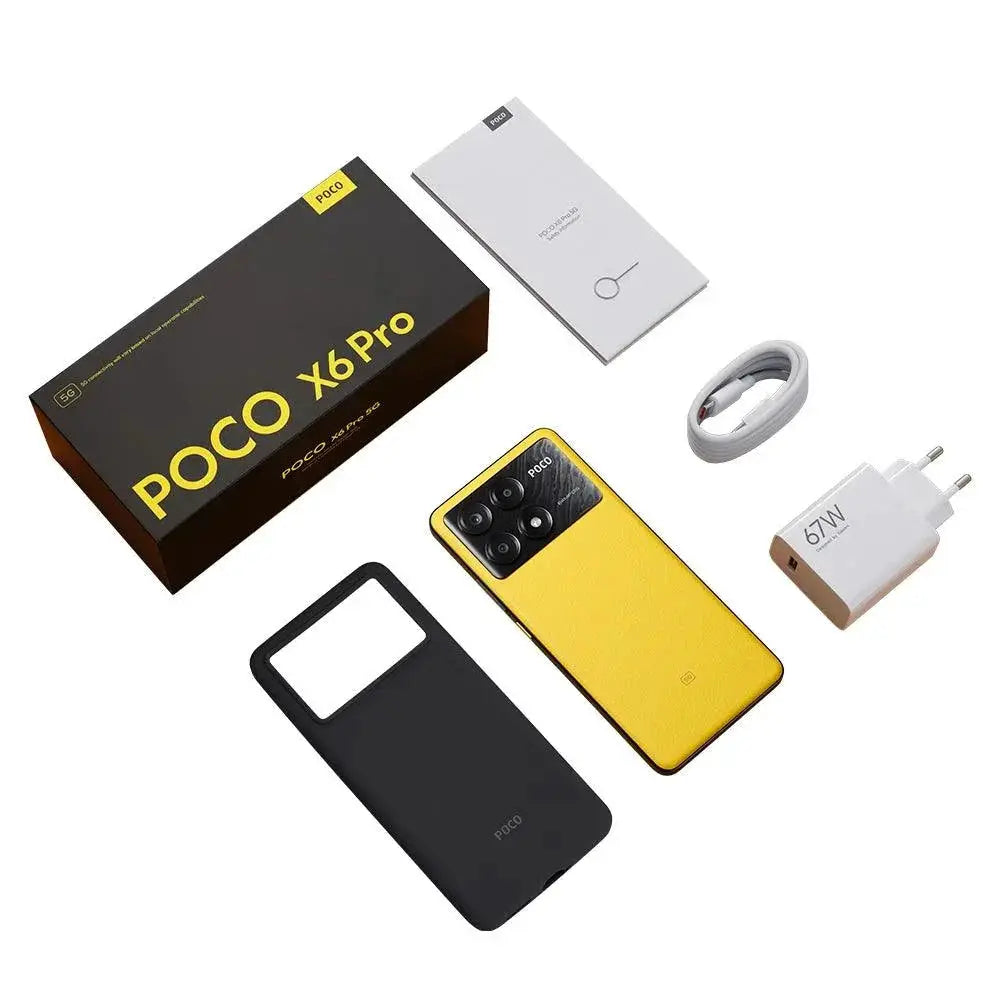 POCO X6 Pro 5G Smartphone 64MP Camera 120Hz Display