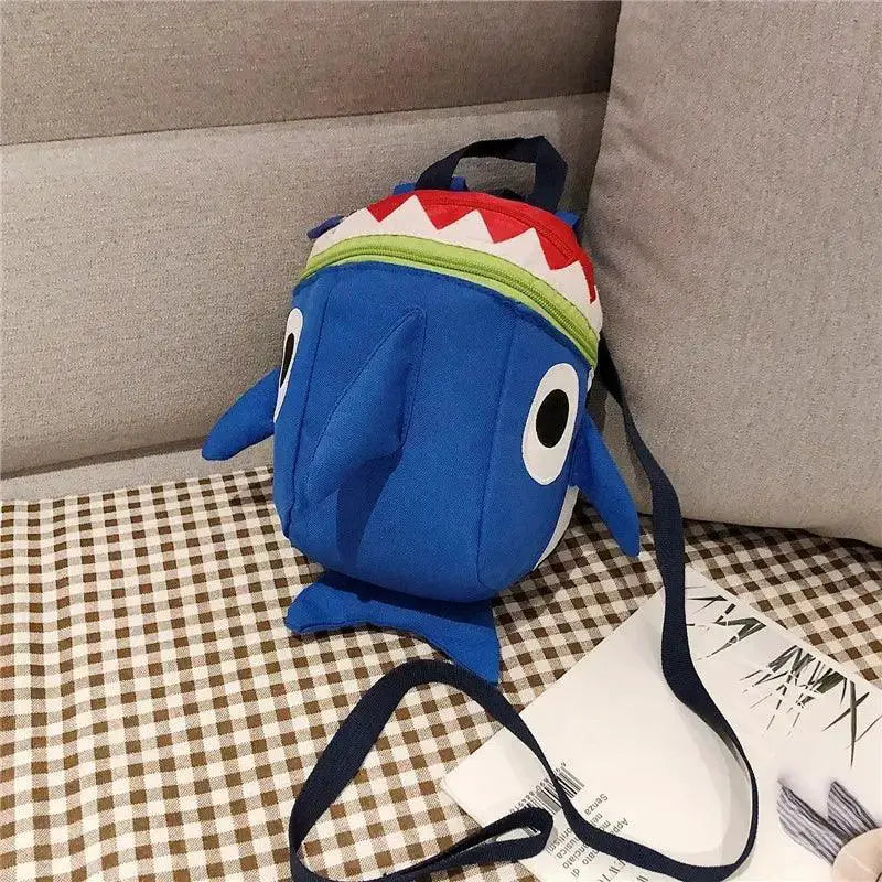 Infant Shark Safety Harness Backpack for Kids Cute Design