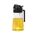 New 500ml Plastic Spray Oil Sprayer Bottle for Cooking