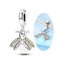 Sterling Silver Charm Bead Firefly