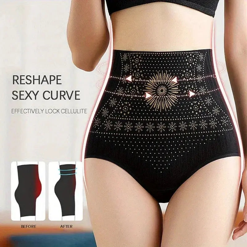 High Waist Abdomen Shaper Briefs Waist Trimmer Hip Lift