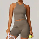 Yoga Set Seamless Fitness Suit Women 3 Piece
