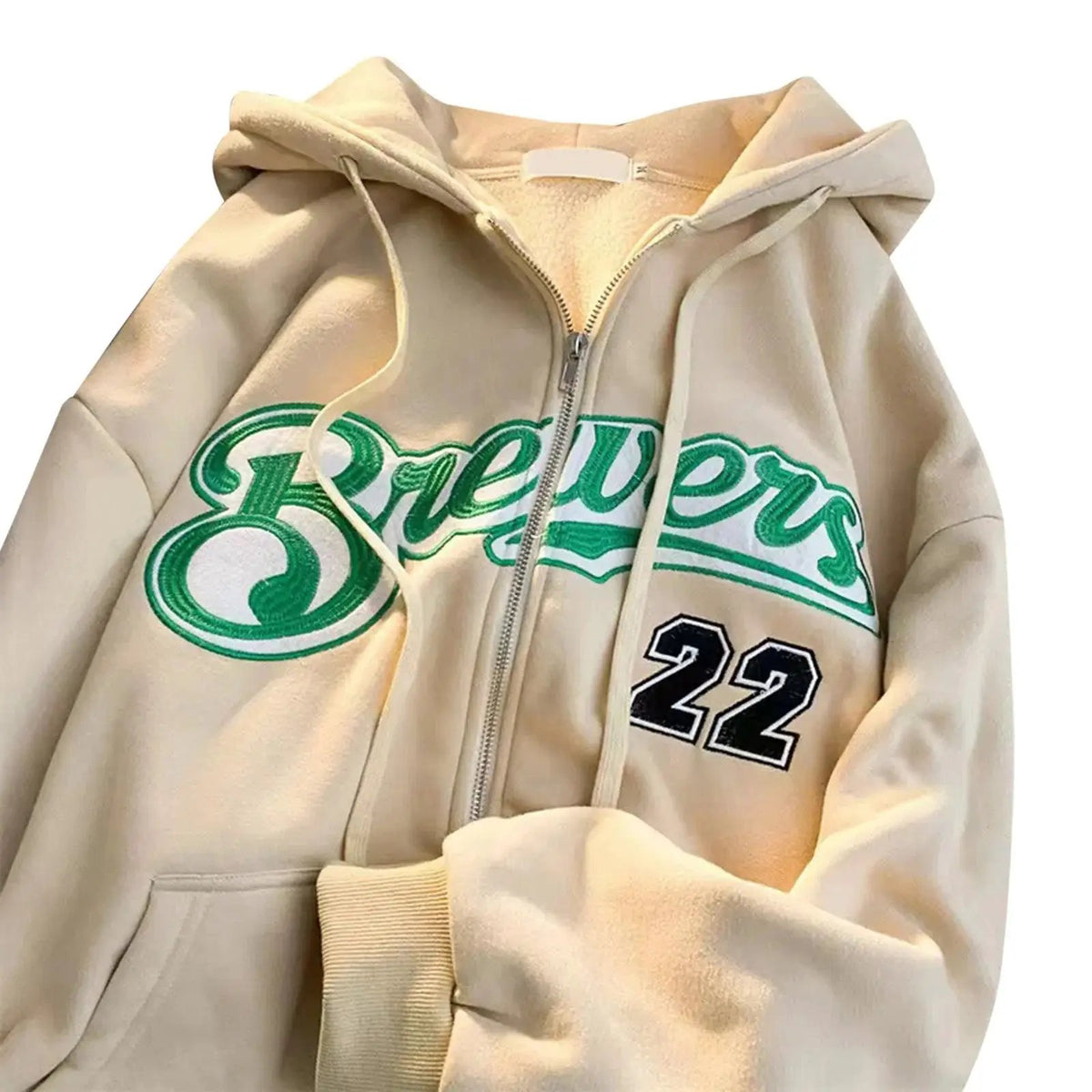 Cozy Embroidered Hoodie for Women Winter — product view 10