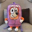 Cartoon Bluey Family Cosplay Kindergarten Schoolbag Backpack