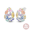 Sterling Silver Hope Rainbow Flower