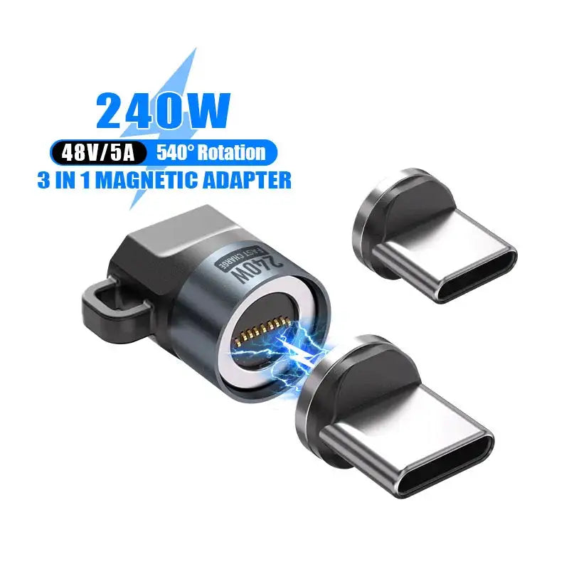 Magnetic Type C To Type C Adapter — product view 9