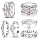 Luminous Firefly Ring Silver
