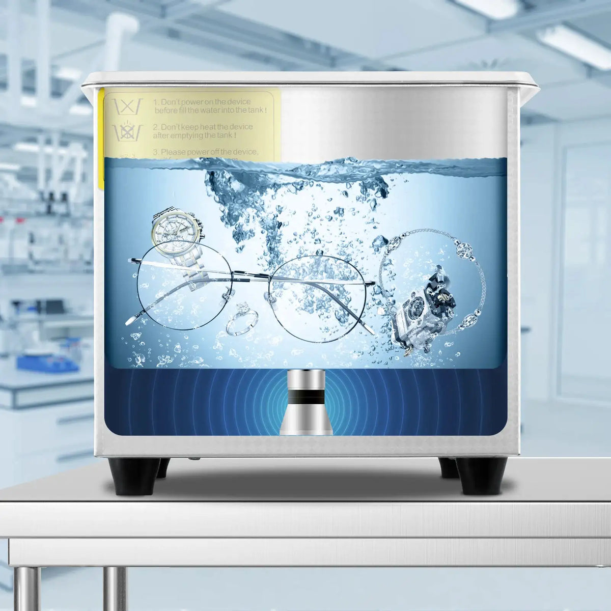 SucceBuy Ultrasonic Cleaner Lave-Dishes Portable Washing Machine Digital — product view 5