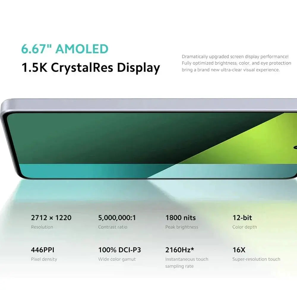 Redmi Note 13 Pro 5G Smartphone 8GB RAM 256GB Snapdragon 7S