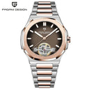 Pagani Design Mens Skeleton Watch