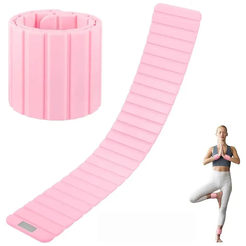 New Magnetic Wrist Weights, 1 Kg Ankle Weights for Women Men, 2 Pack Stackable, Ideal for Jogging/Yoga & More, Great Gift Idea