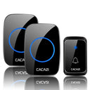 CACAZI A06 Wireless Doorbell 300M Range 36 Chimes Waterproof