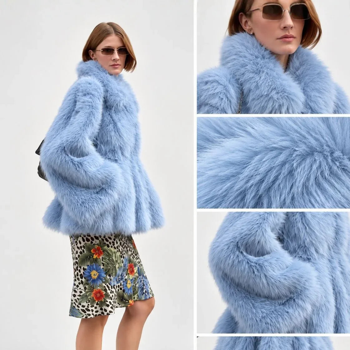 Soft Faux Fur Coat