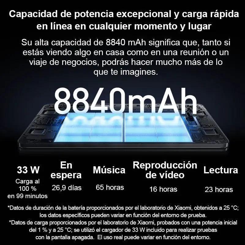 Pad 6 Global 11 Inch 144Hz Tablet Snapdragon 870 Performance