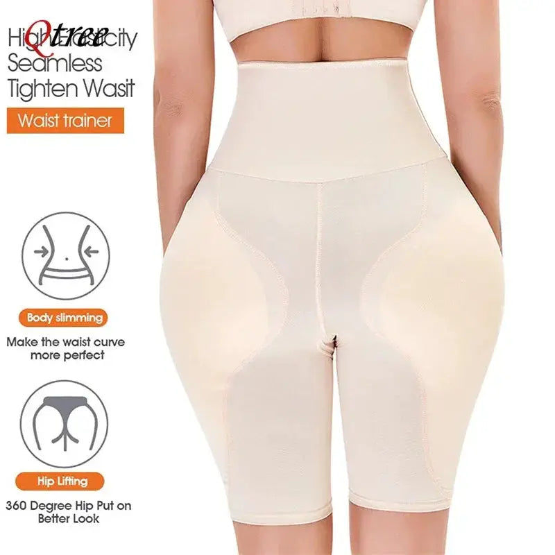 High Waist Butt Lifter Shapewear Shorts For Tummy Control