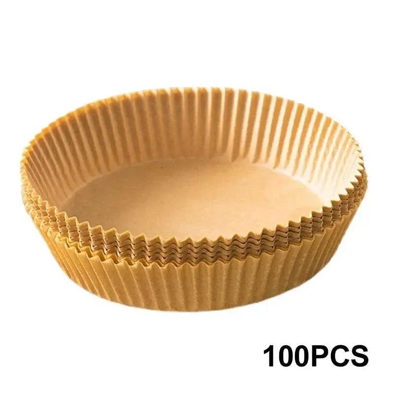Air Fryer Disposable Paper Liners 50 100 Pcs For 16cm Fryer