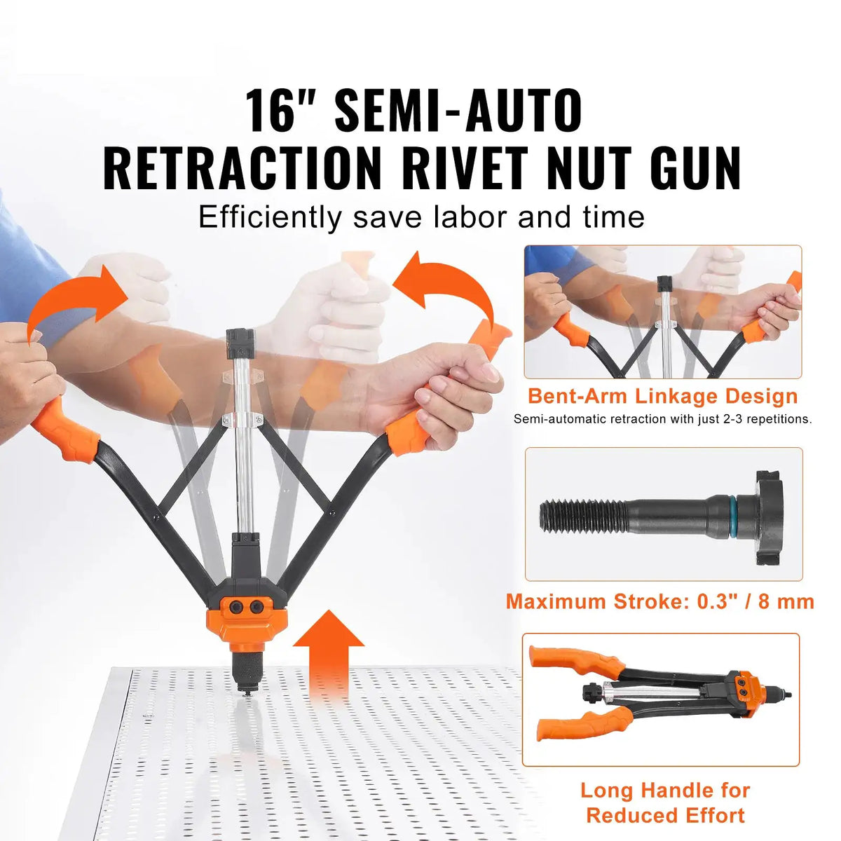 Pro Heavy Duty Rivet Nut Tool Kit — product image 2