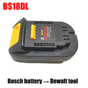 Battery Adapter for Makita Bosch Milwaukee to 20V Tools
