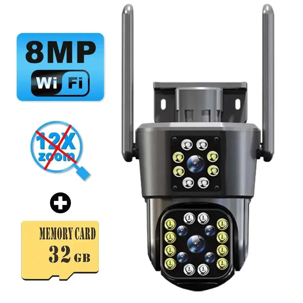 Next Gen 8K AI WiFi Security Camera With Smart Tracking