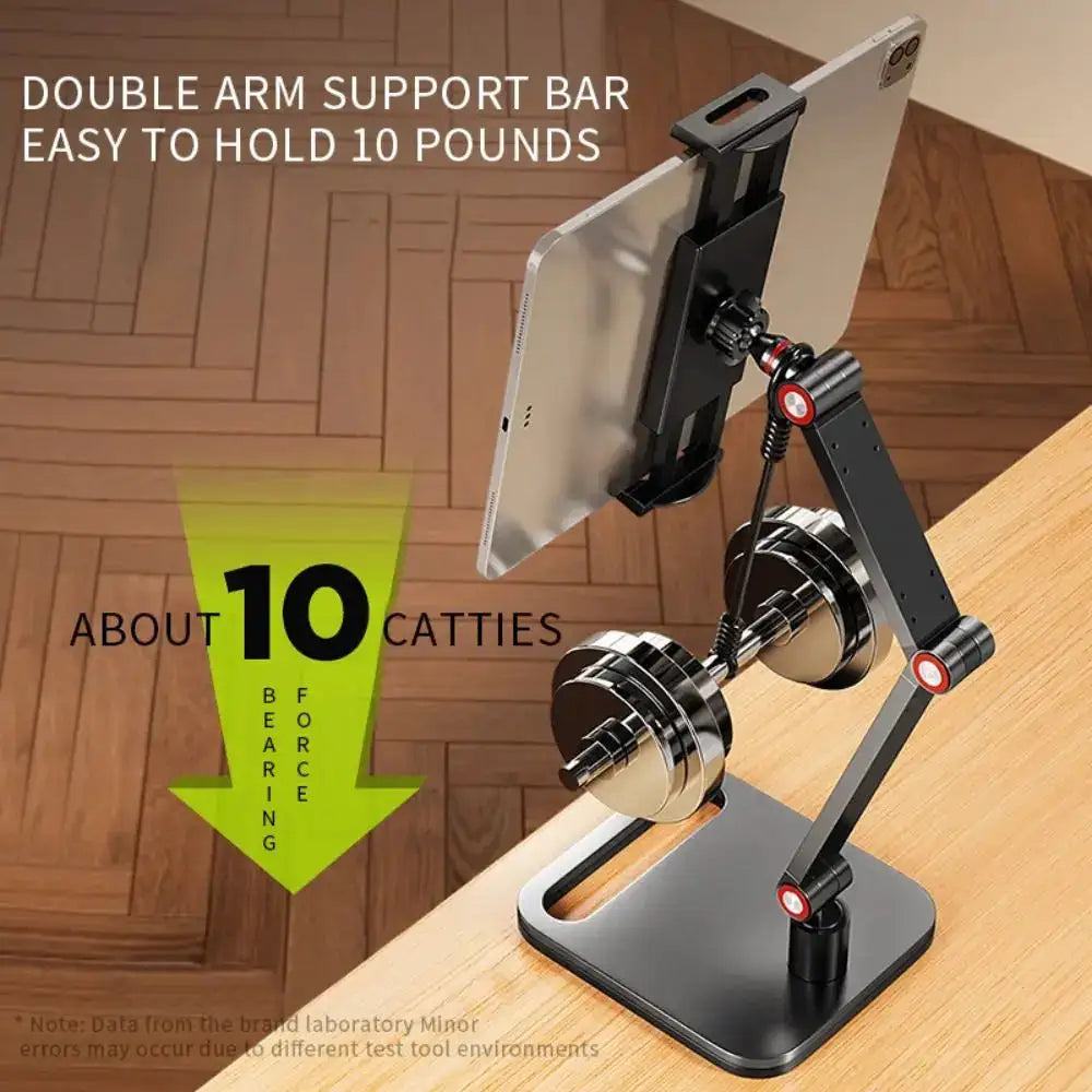 Universal Expandable Monitor Desk Holder Adjustable 360° Swivel Tablet Stand Foldable Tablet Bracket for 12-17in