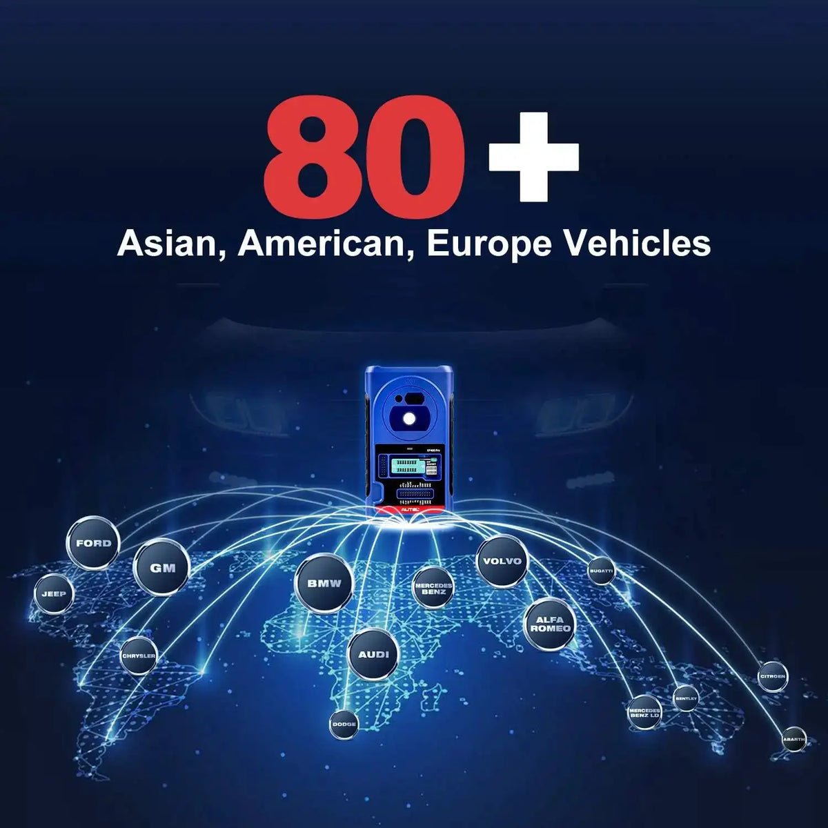 Autel Pro All in One Auto Key Programming Accessory Tool — product view 1