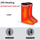 Full-Wrap Heated Leg Foot Support Winter Warmer Red Light Foot Massage Muscle Relaxation Anti-fatigue Relief Pain