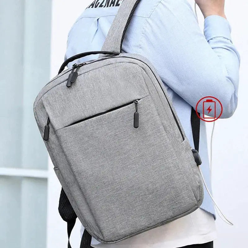 Multifunctional Waterproof Laptop Backpack With USB Charging
