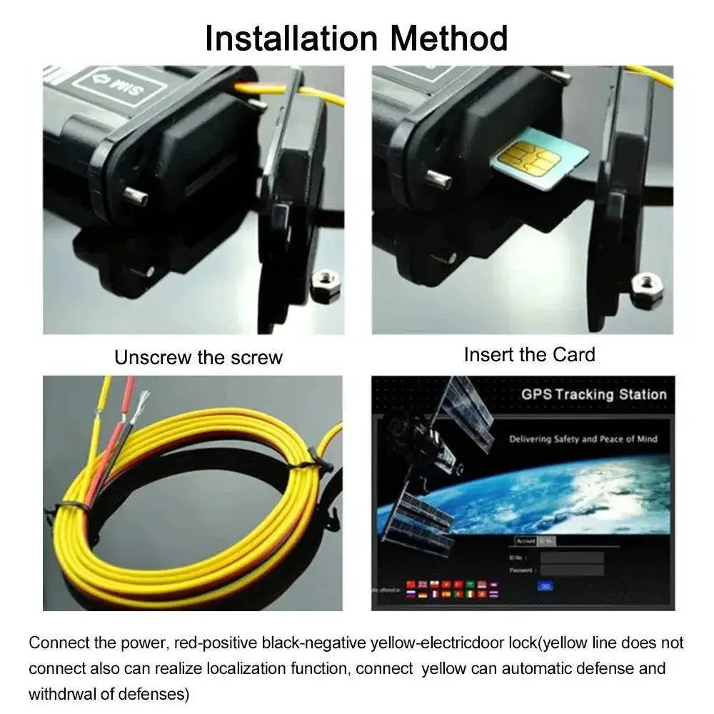 Weatherproof Car GPS Tracker Anti Theft Device For Cars