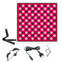 Radiant Glow Red Light Facial Panel 144 LED Therapy Anti Aging Skin Rejuvenation
