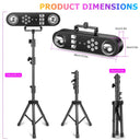 Mini 5IN1 RGB LED Stage Light With Remote Control