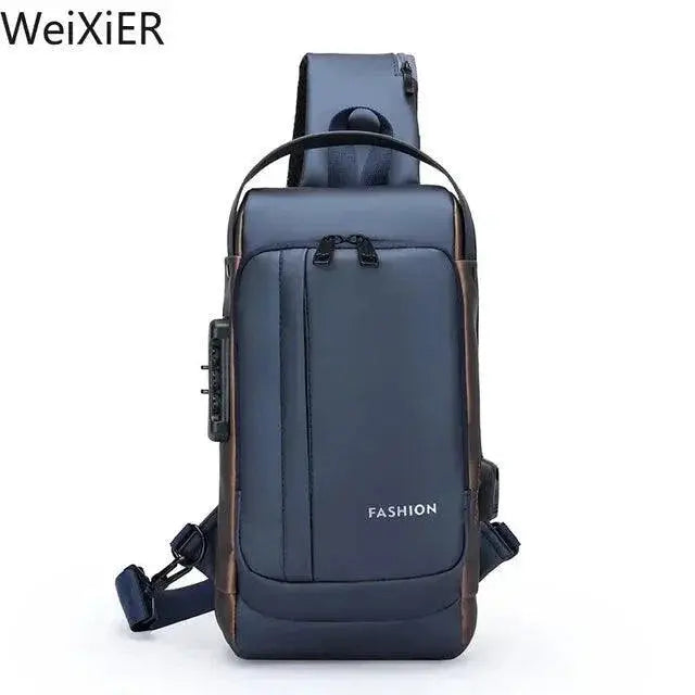 Secure Crossbody Chest Bag for Travel — product view