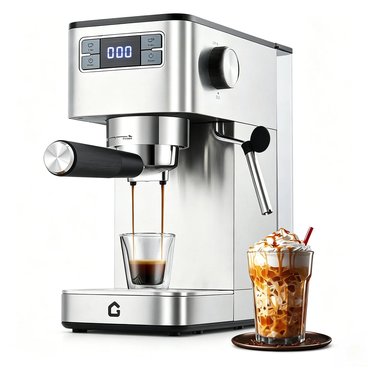 Tacleekii Espresso Machine Coffee Maker with Steam Wand — product view 1