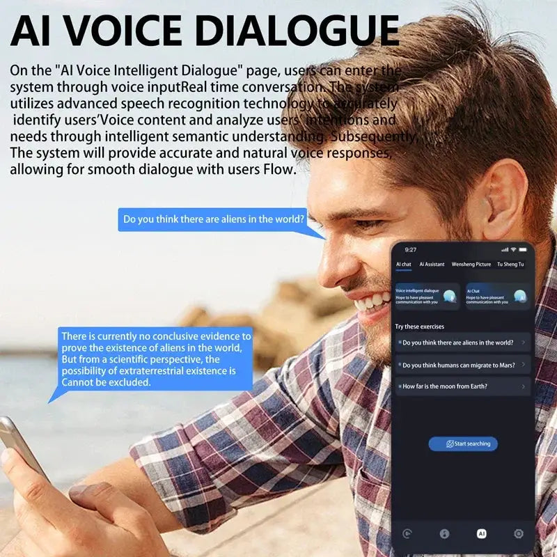 144 Languages Real Time Translator Earbuds IPX6 Pro Edition