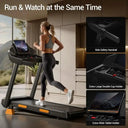 Space Saving 3in1 Treadmill Incline Folding 12 Programs 400Lb